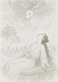 白鹿神女造型