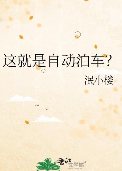 这就是自动泊车